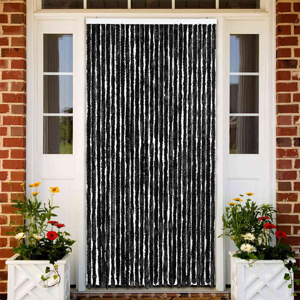 vidaXL Insect Curtain Anthracite 118x220 cm Chenille 1