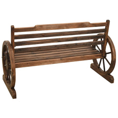 vidaXL Garden Bench 112 cm Solid Firwood 5