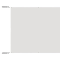 148154 vidaXL Vertical Awning White 60x800 cm Oxford Fabric 2