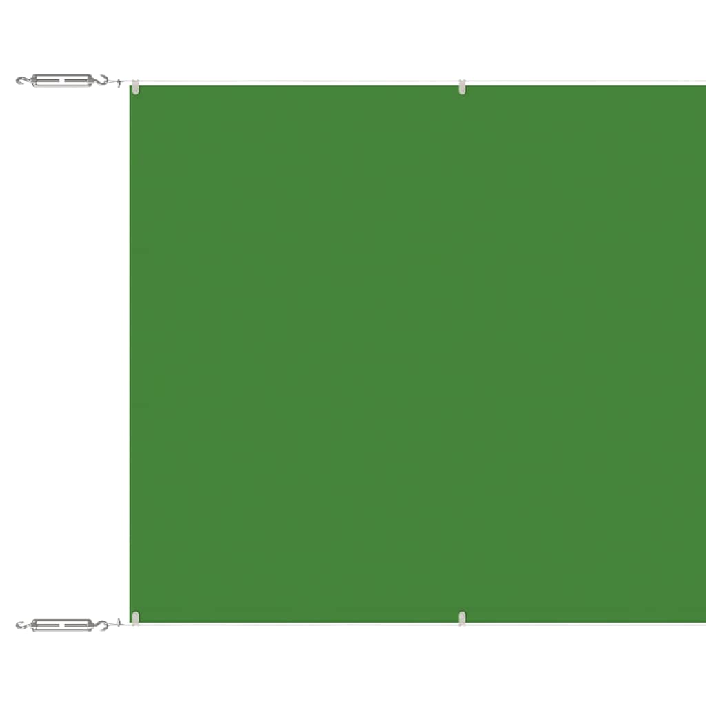 148310 vidaXL Vertical Awning Light Green 100x1200 cm Oxford Fabric 2