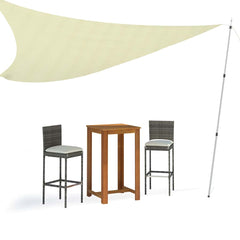 vidaXL Telescopic Tarp Poles with Length of 102-260 cm 2 pcs Aluminum 3