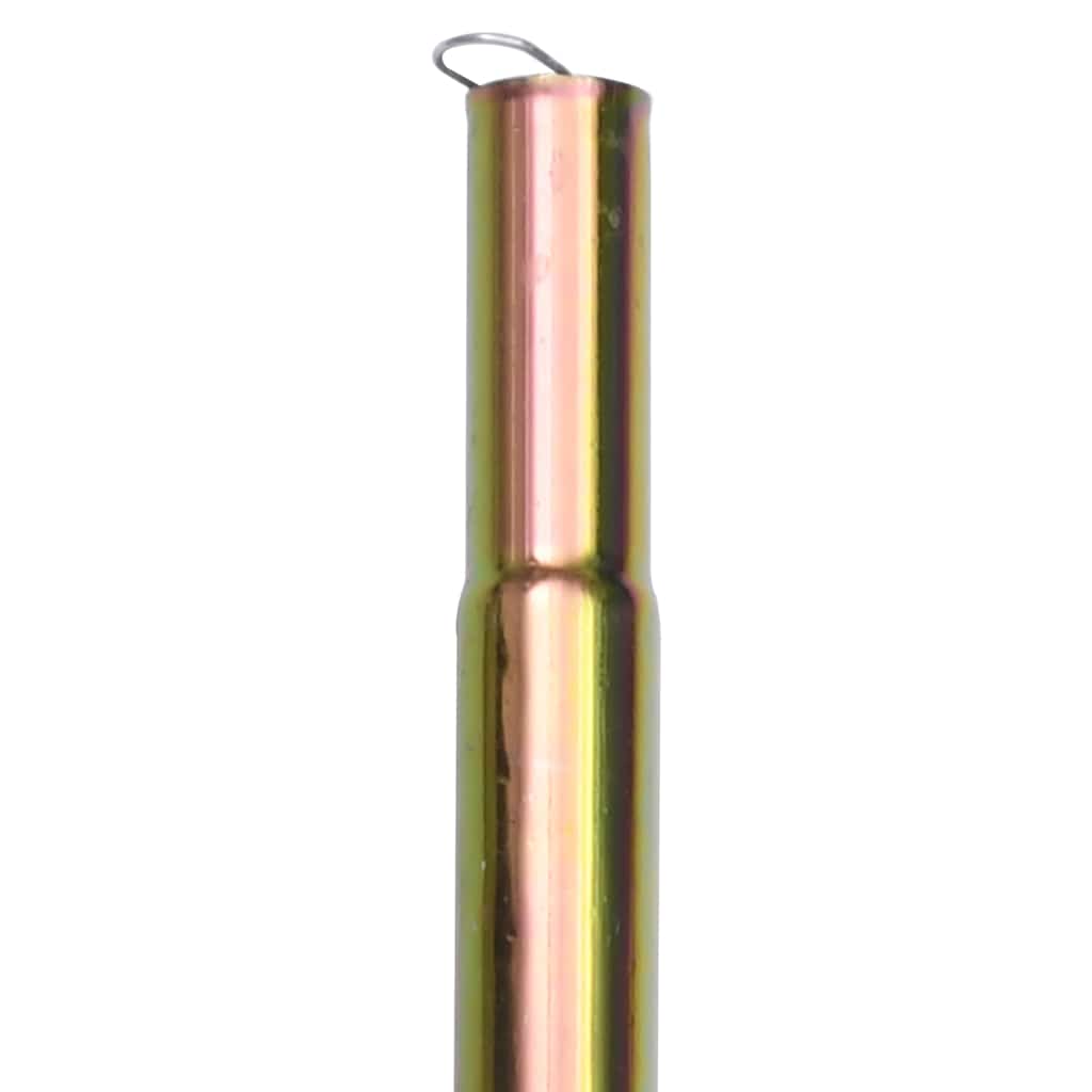 vidaXL Sunshade Sail Poles 2 pcs 250 cm Galvanised Steel 2