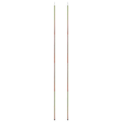 vidaXL Sunshade Sail Poles 2 pcs 250 cm Galvanised Steel 3