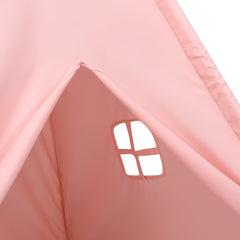 vidaXL Children Teepee Tent with Bag Peach Skin Pink 120x120x150 cm 6