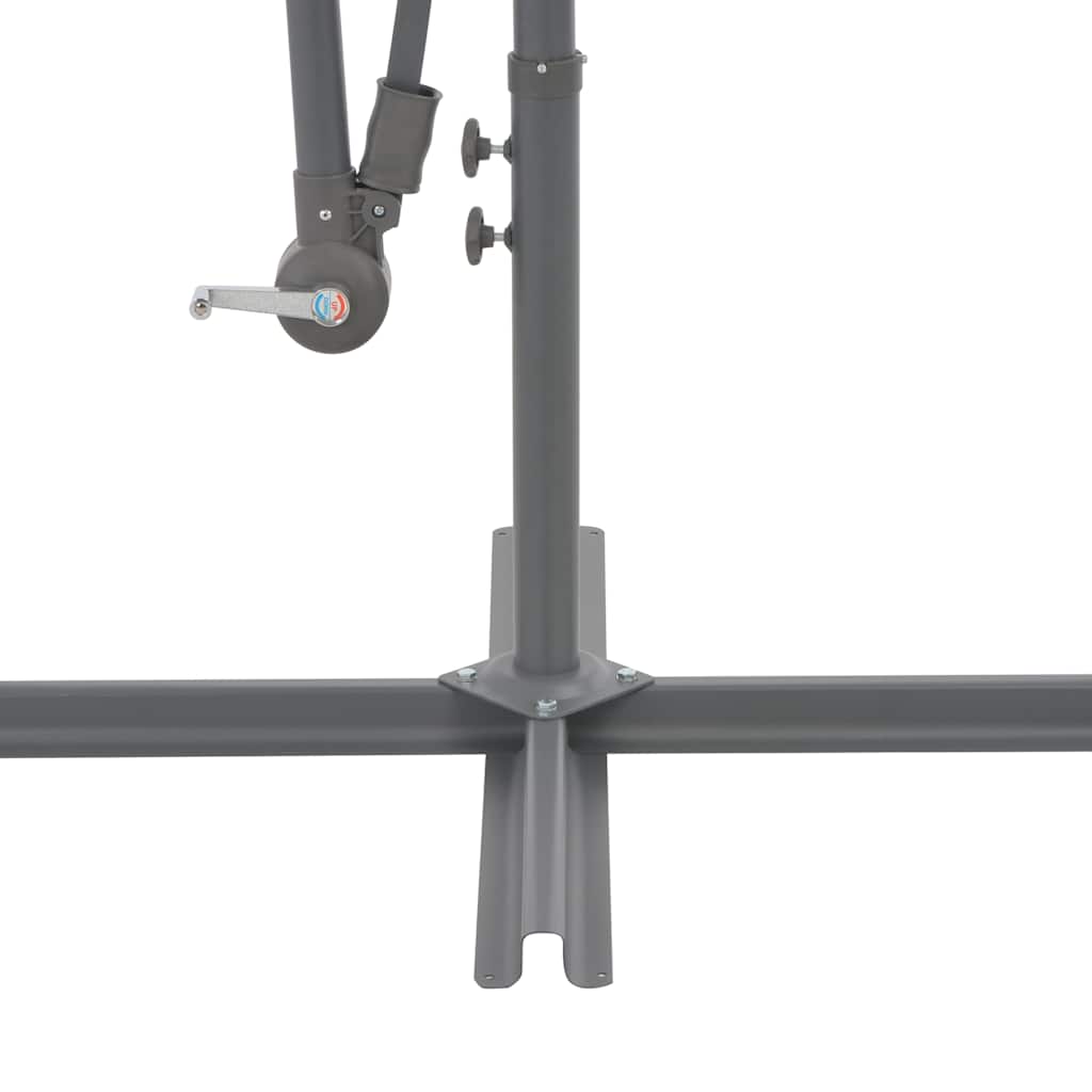 Cantilever Garden Parasol with Aluminium Pole 300 cm Terracotta
