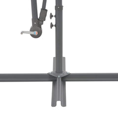 Cantilever Garden Parasol with Aluminium Pole 300 cm Terracotta