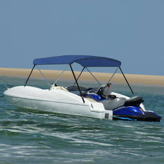 2 Bow Bimini Top Height 110 cm Blue 150 cm 120 cm
