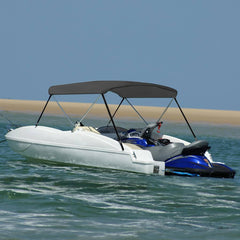 2 Bow Bimini Top Height 110 cm Anthracite 180 cm 150 cm