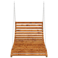 313939 vidaXL Swing Bed Solid Bent Wood with Teak Finish 115x147x46 cm 3