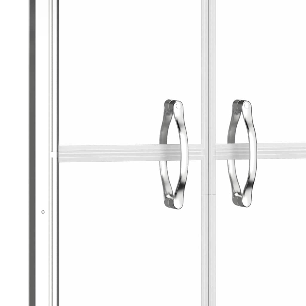 Shower Door ESG Silver Clear 101 x 190 cm