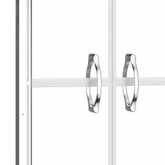 Shower Door ESG Silver Clear 101 x 190 cm