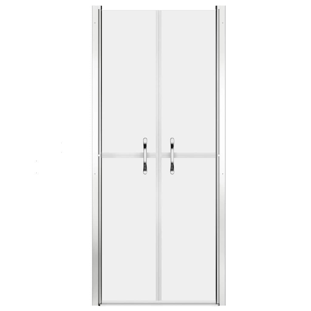 Shower Door ESG Silver Frosted 81 x 190 cm