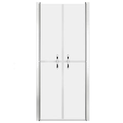 Shower Door ESG Silver Frosted 81 x 190 cm