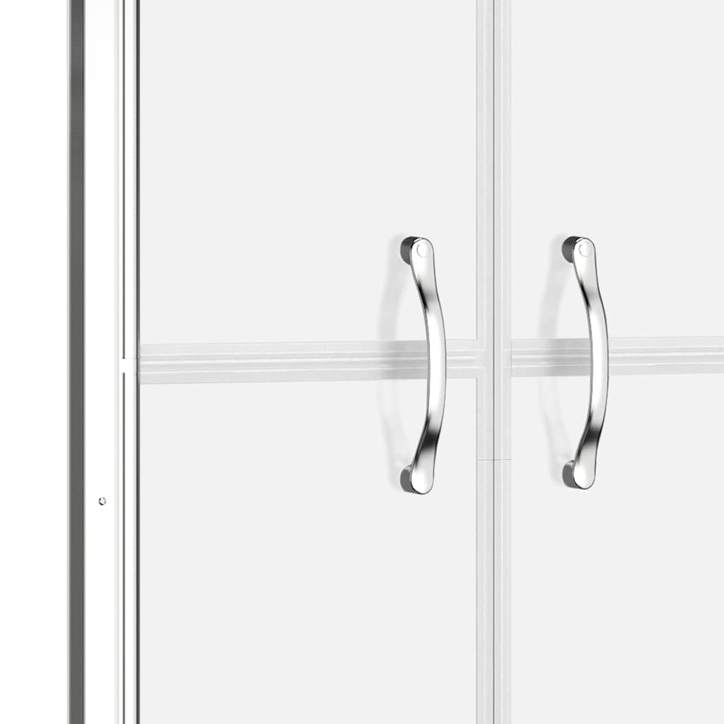 Shower Door ESG Silver Frosted 81 x 190 cm