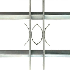 vidaXL Adjustable Security Grilles for Windows 2 pcs 700-1050 mm 4