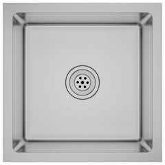 vidaXL Handmade Kitchen Sink Stainless Steel 2