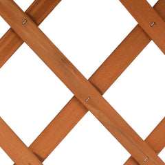 vidaXL Planter | Orange | Solid Firwood | Medium | Planters | Planter 5