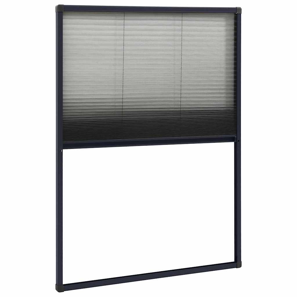 vidaXL Window Screen | Anthracite | Aluminium frame, Fibreglass mesh 2