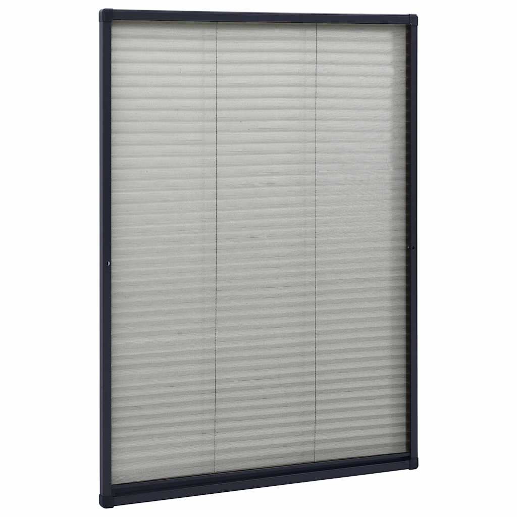 vidaXL Window Screen | Anthracite | Aluminium frame, Fibreglass mesh 3