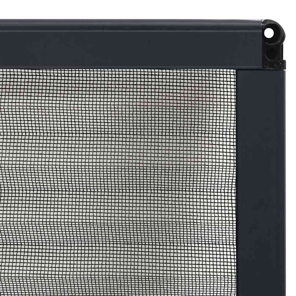 vidaXL Window Screen | Anthracite | Aluminium frame, Fibreglass mesh 6