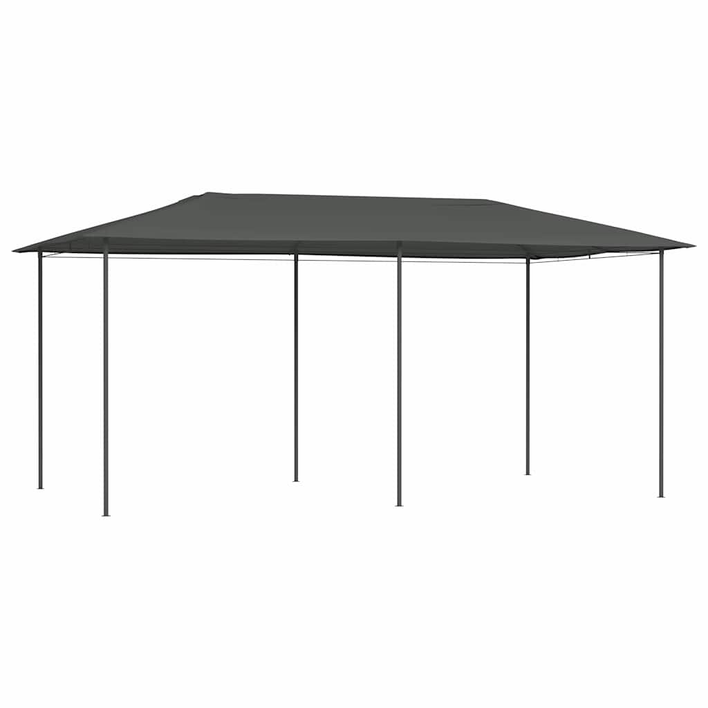 vidaXL Gazebo 2.98x5.3x2.59 m Anthracite 160 g/m² 1