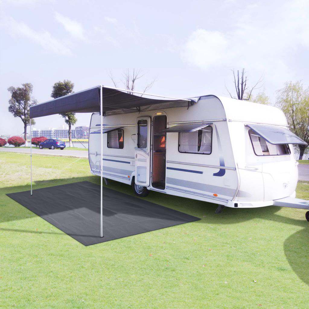 vidaXL Tent Carpet 250x450 cm Anthracite 1