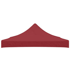 vidaXL Party Tent Roof 3x3 m Burgundy 270 g/m² 3