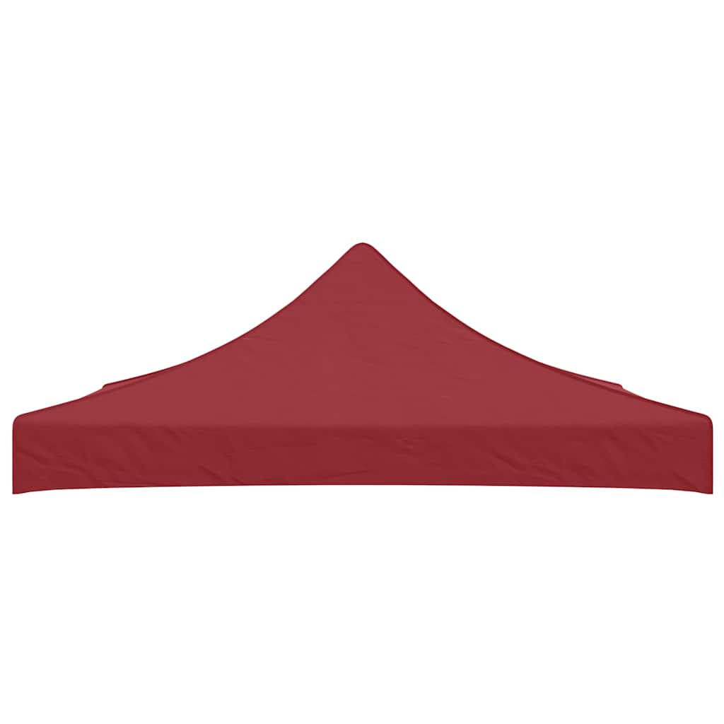 vidaXL Party Tent Roof 3x3 m Burgundy 270 g/m² 3
