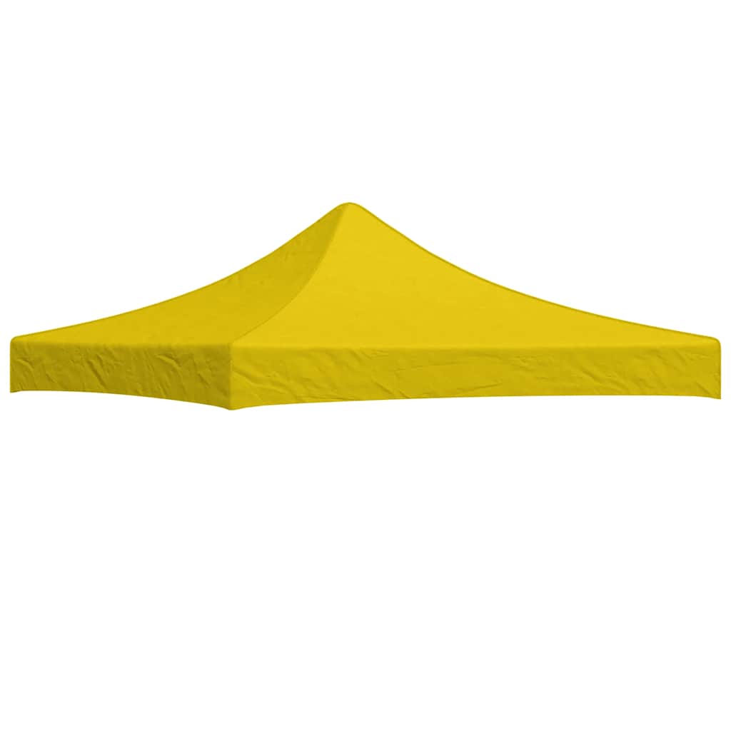 vidaXL Party Tent Roof 3x3 m Yellow 270 g/m² 1