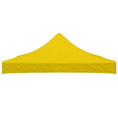 vidaXL Party Tent Roof 3x3 m Yellow 270 g/m² 3