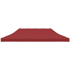 vidaXL Party Tent Roof 6x3 m Burgundy 270 g/m² 3