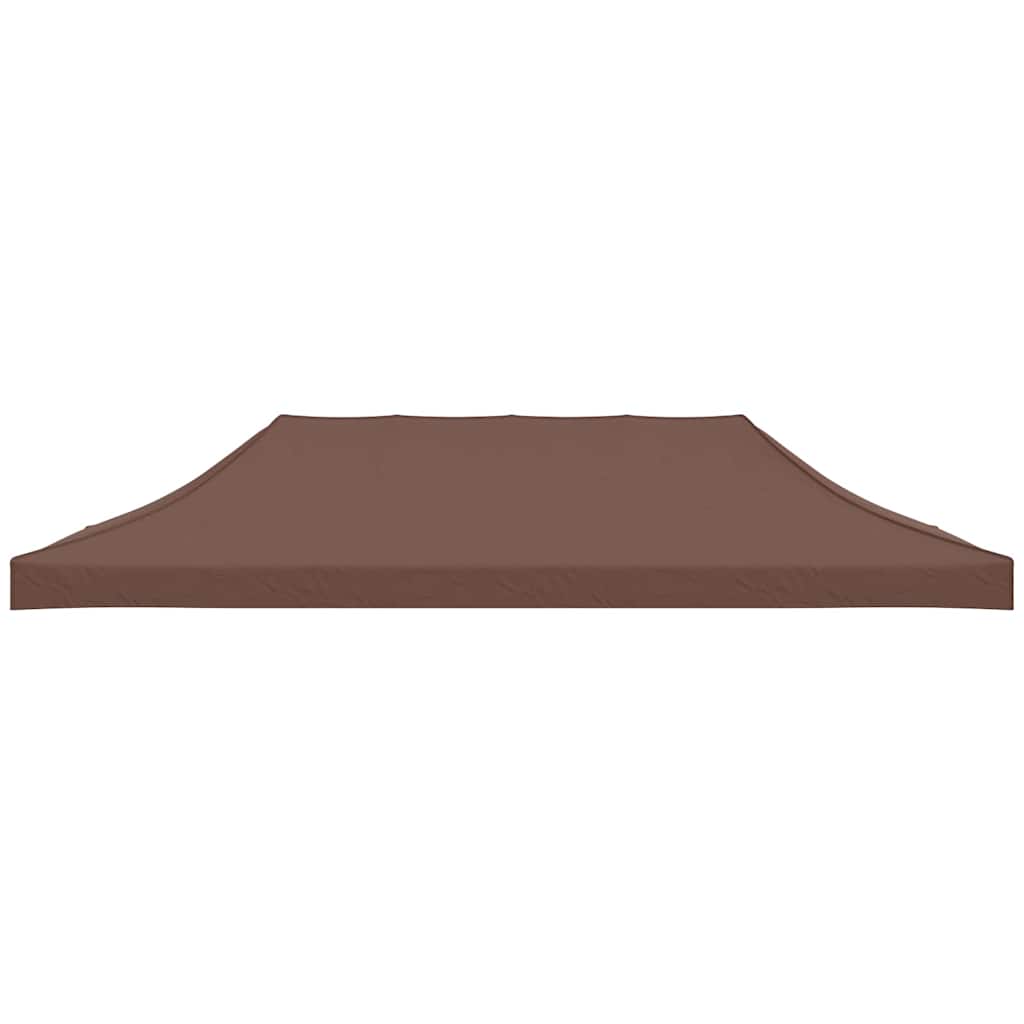 vidaXL Party Tent Roof 6x3 m Brown 270 g/m² 3