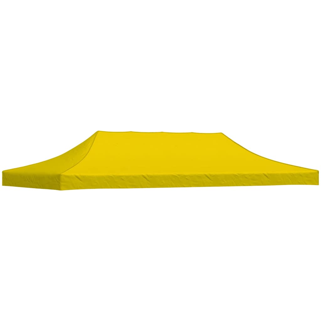 vidaXL Party Tent Roof 6x3 m Yellow 270 g/m² 1