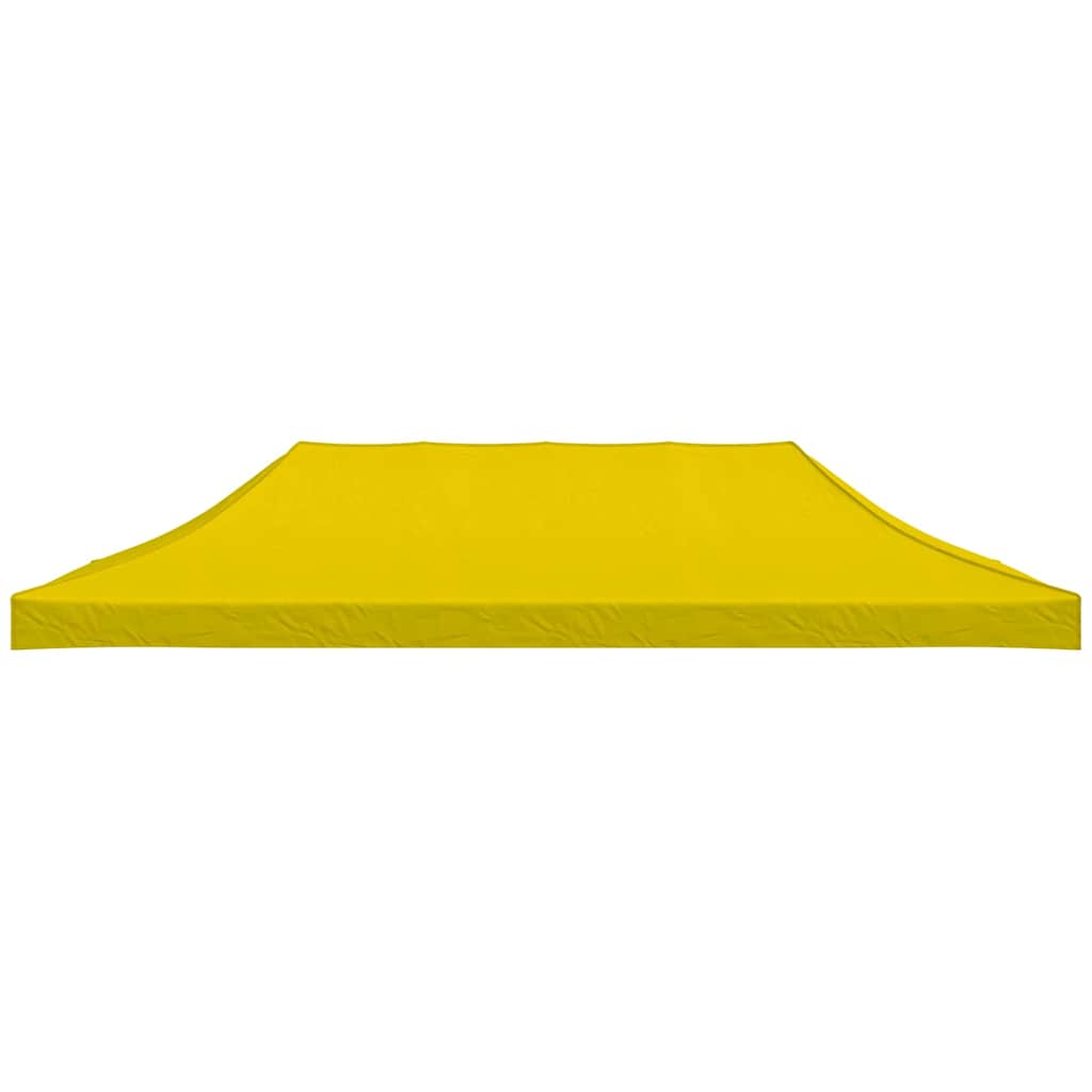 vidaXL Party Tent Roof 6x3 m Yellow 270 g/m² 3