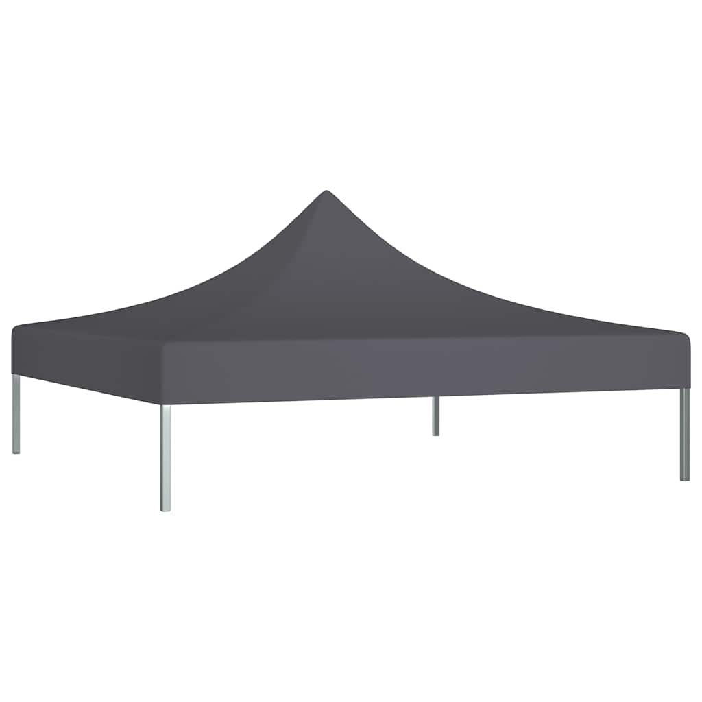 vidaXL Party Tent Roof 2x2 m Anthracite 270 g/m² 2