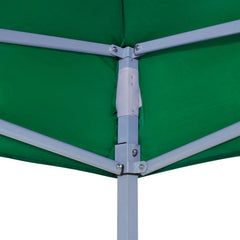 vidaXL Party Tent Roof 2x2 m Green 270 g/m² 4