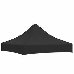 vidaXL Party Tent Roof 2x2 m Black 270 g/m² 2