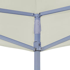 vidaXL Party Tent Roof 4x3 m Cream 270 g/m² 6