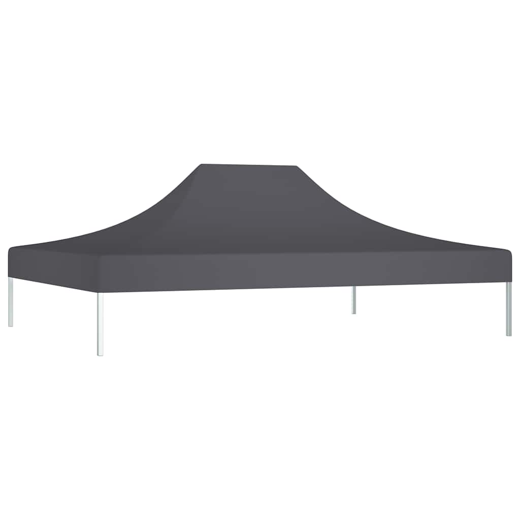 vidaXL Party Tent Roof 4x3 m Anthracite 270 g/m² 3