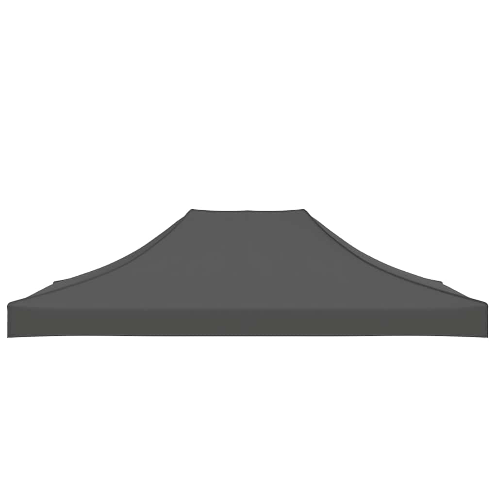 vidaXL Party Tent Roof 4x3 m Anthracite 270 g/m² 4