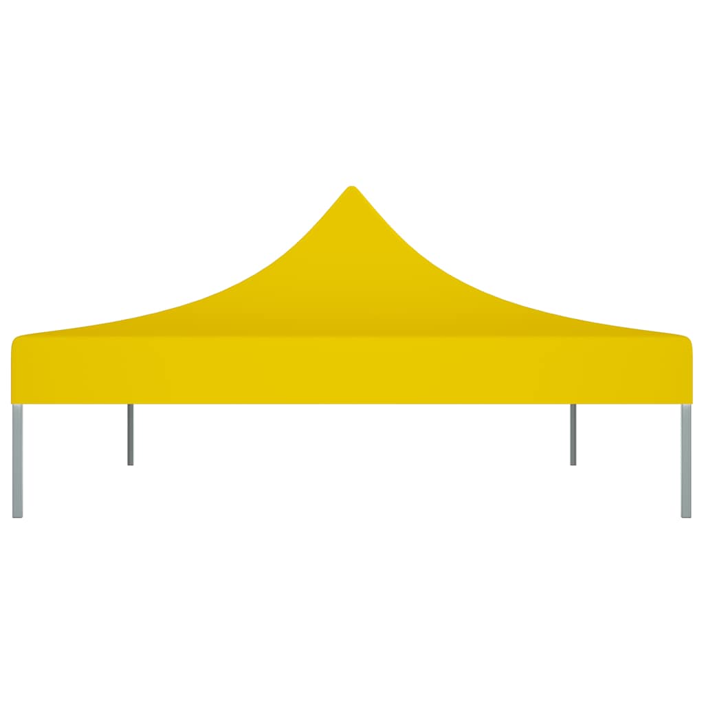 vidaXL Party Tent Roof | Yellow | 600D oxford fabric with PVC coating | 4.5x3 m 4