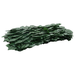 315490 vidaXL Balcony Screen with Dark Green Leaves 600x100 cm 3