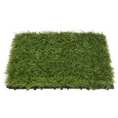 vidaXL Artificial Grass | Set of 11 | Green | Polyethylene | 30x30 cm 4