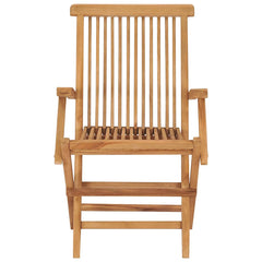 Folding Chairs Solid Teak Wood 2