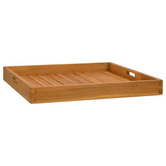 Serving Tray Solid Teak Wood 60 cm 60 cm