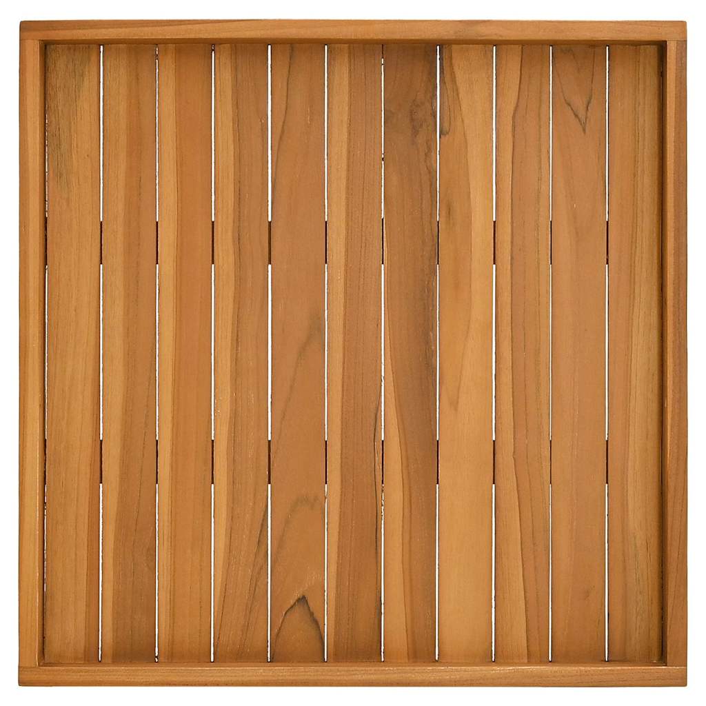 Serving Tray Solid Teak Wood 60 cm 60 cm