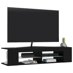 vidaXL TV Cabinet | Black | Engineered wood | Medium | TV Cabinet | Rectangular 6
