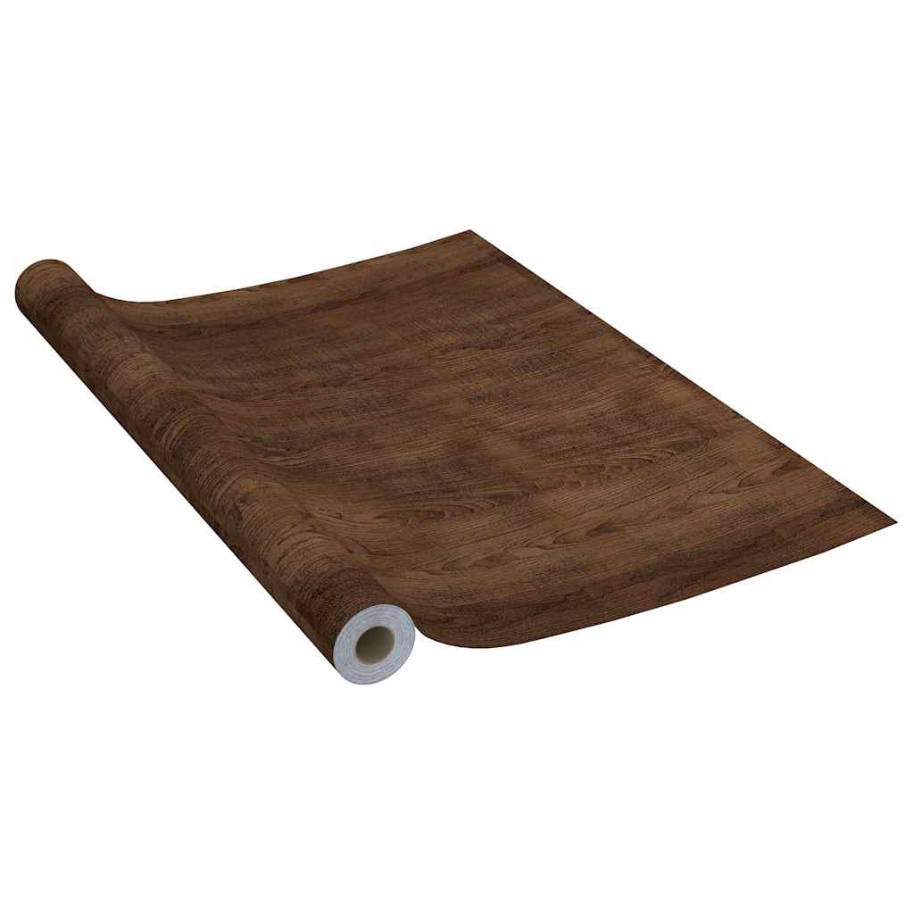 vidaXL Furniture Film | Set of 2 | Dark oak | PVC | 500x90 cm 4