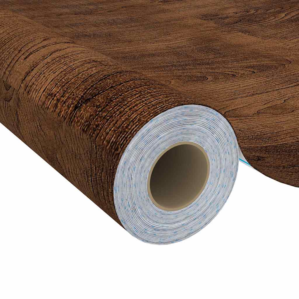 vidaXL Furniture Film | Set of 2 | Dark oak | PVC | 500x90 cm 5