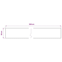 vidaXL Furniture Film | White | PVC | Large | Water-resistant | Furniture Film 6